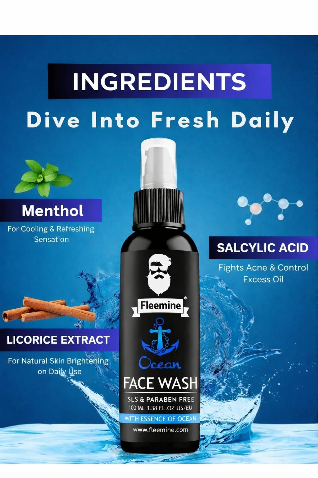 Ocean Face Wash 100 ml